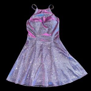 BETSY & ADAM FIT & FLARE DRESS